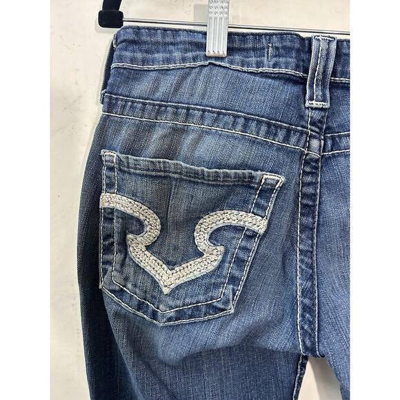 Big Star Jeans Womens 29L Blue Mid Wash Remy Low Rise Fit Boot Cut Cowgirl 31X31 - Picture 9 of 12